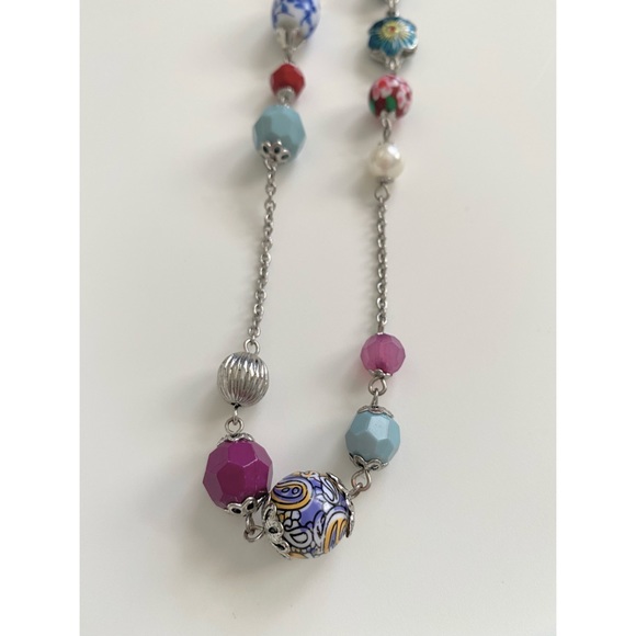 Long Bead Necklace - Picture 3 of 9